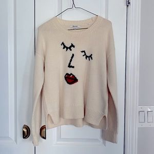 Madewell graphic knit sweater